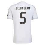 Günstige Fußballtrikots Real Madrid Bellingham 5 Heimtrikot 2025-26 Kurzarm